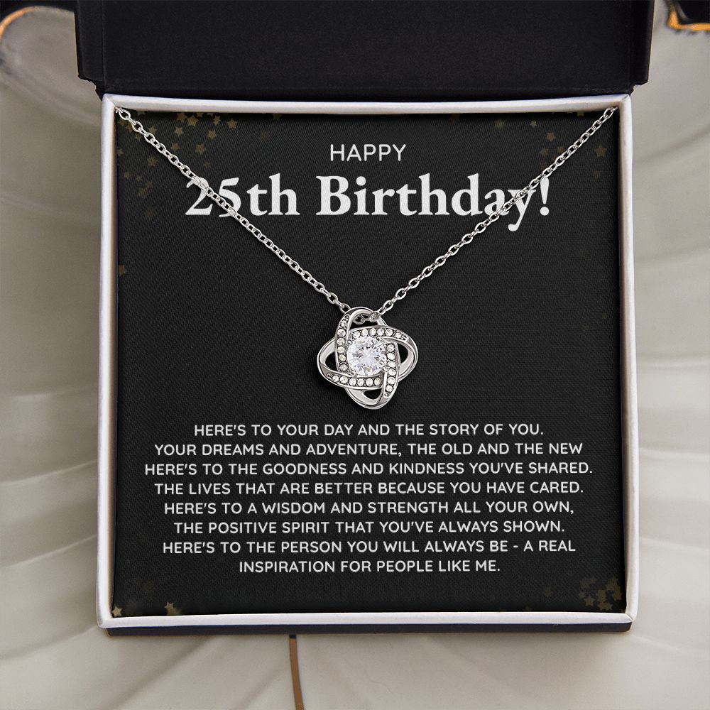 Happy Birthday 25th Birthday Here's To Your Day The Story Of You