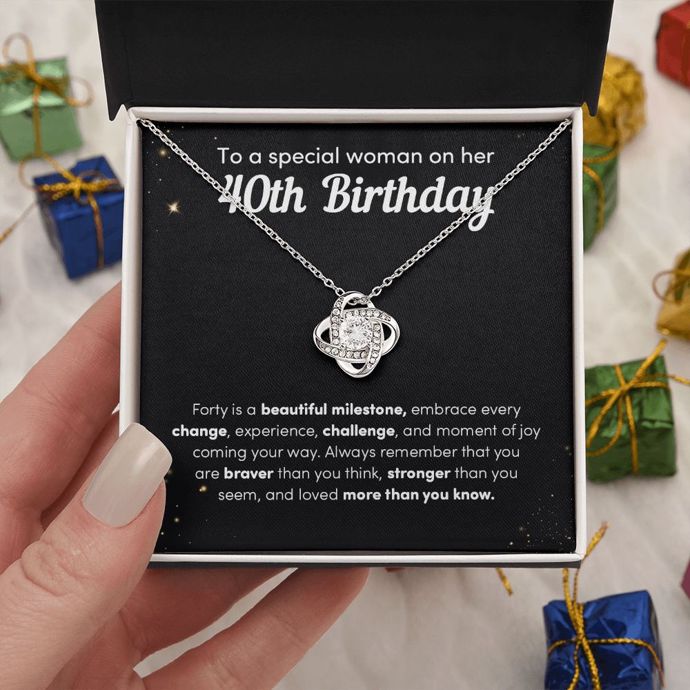 To A Specials Woman On Her 40th Birthday Forty Is A Beautiful Milestone