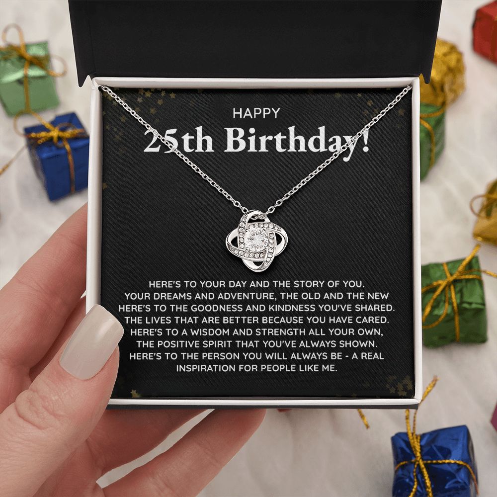 Happy Birthday 25th Birthday Here's To Your Day The Story Of You