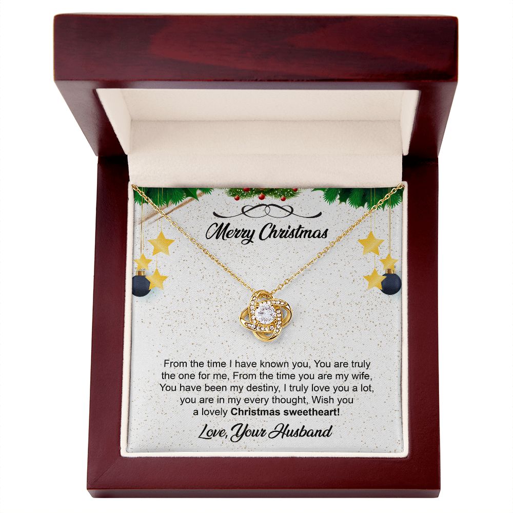 To My Wife From Husband Marry Christmas