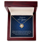 65th Birthday Necklace Gift for Her with Love Note
