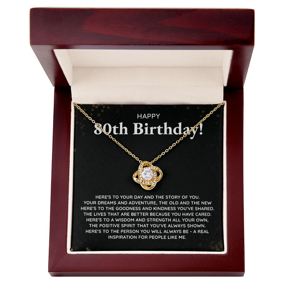 Happy 80th Birthday Here's To Your Day And The Story Of You
