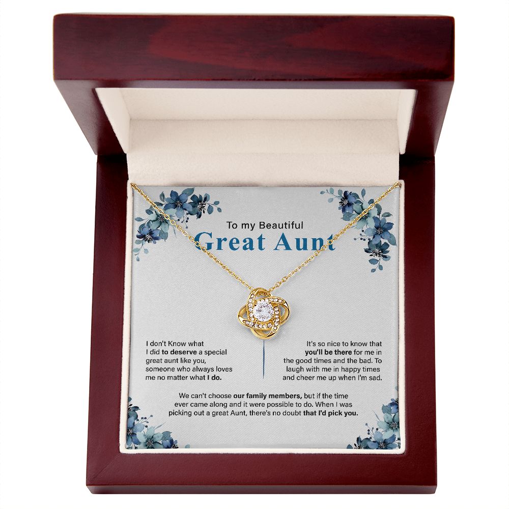 To My Beautiful Great Aunt Our Family Members