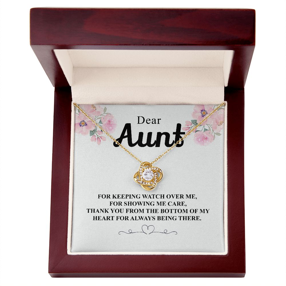 Dear Aunt For Keeping Watch Over Me