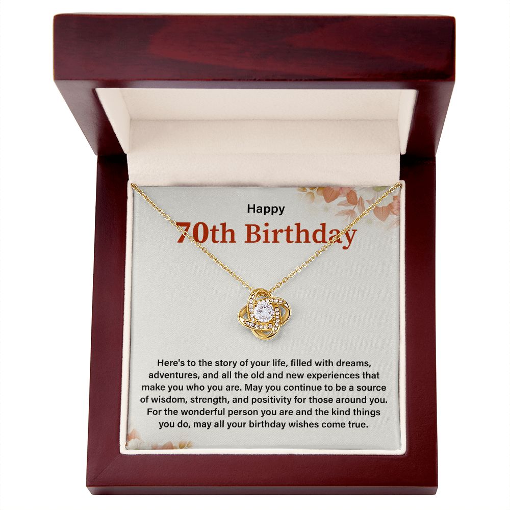 Happy 70th Birthday For The Wonderful Person You Are And The Kind Things You Do