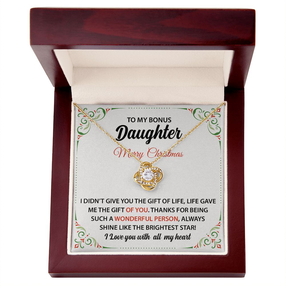 To My Bonus Daughter Marry Christmas