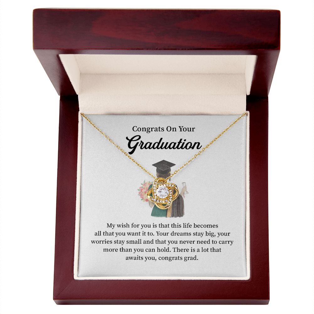 Graduation Gift Necklace for Daughter, Sister, Niece