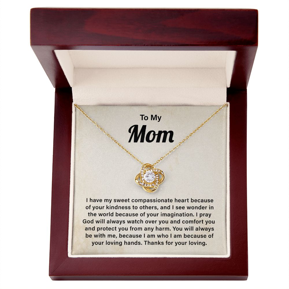To My Mom I See Wonder In The World Because Of Your Imagination, Thanks For Your Loving