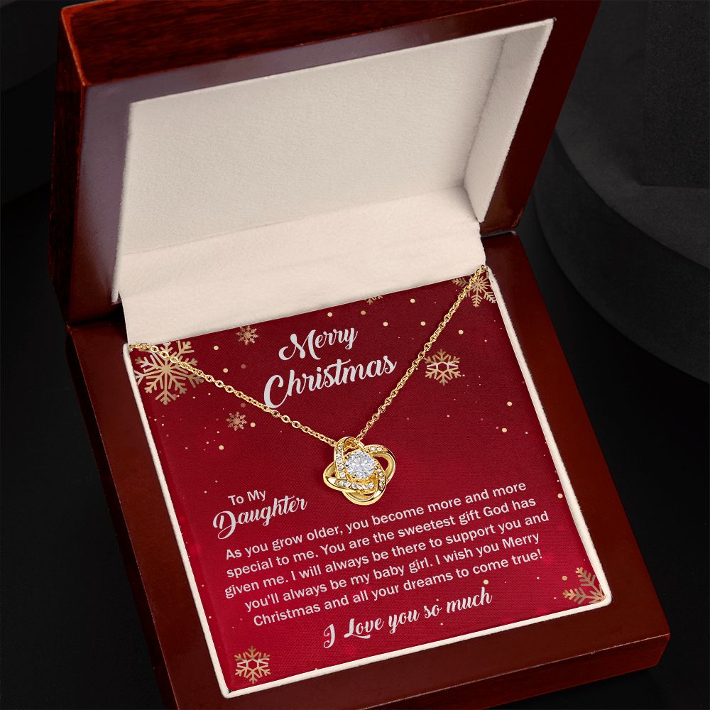 To My Daughter From Father And Mother Mother Daughter And Dad Daughter Necklace For Christmas Gifts
