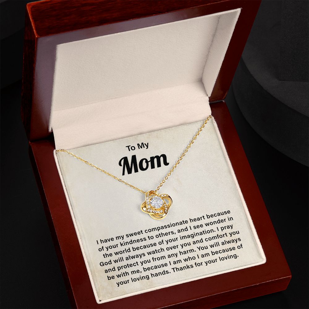 To My Mom I See Wonder In The World Because Of Your Imagination, Thanks For Your Loving