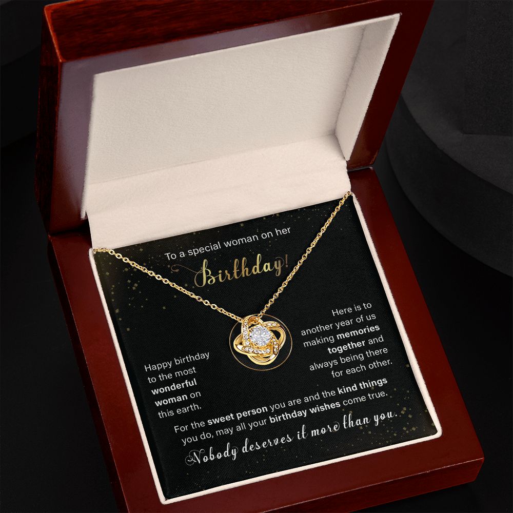 Birthday - Nobody deserves it more than you