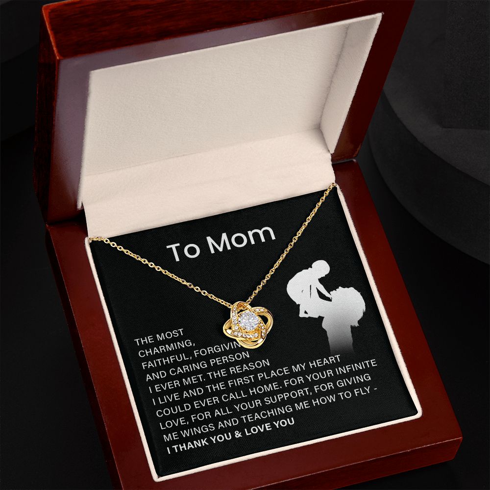 To Mom Me Wings And Teaching Me How To Fly I Thank You- Love You
