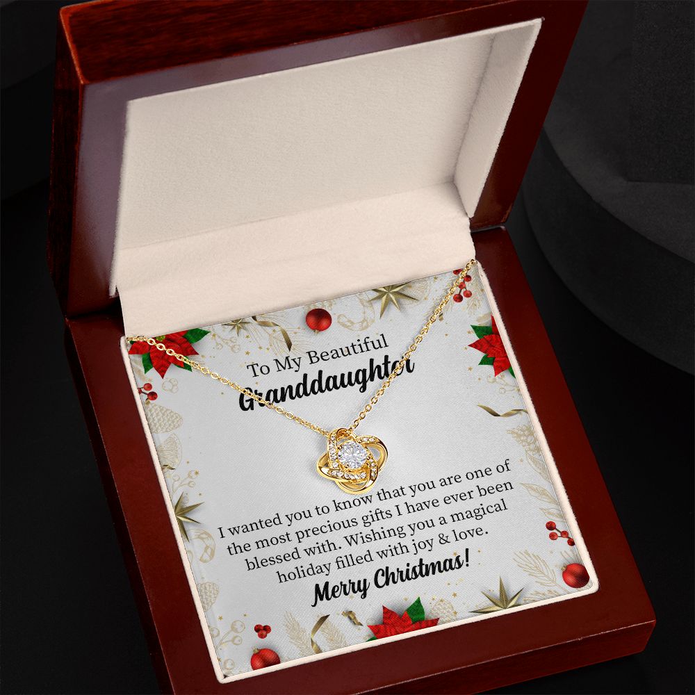 To My Beautiful Granddaughter Marry Christmas