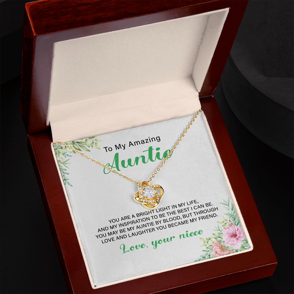 To My Amazing Aunt Love your Niece