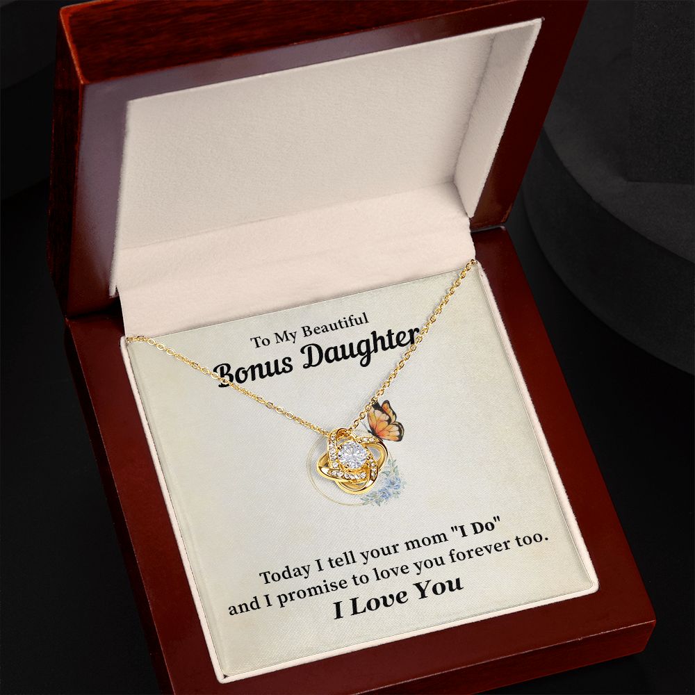 To My Beautiful Daughter Today I Tell Your Mom "I Do" I Love You