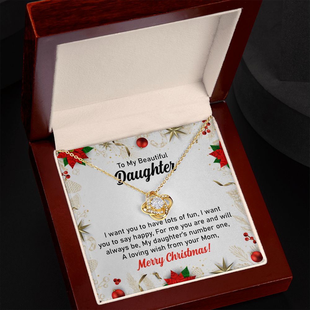 To My Beautiful Daughter From Mom