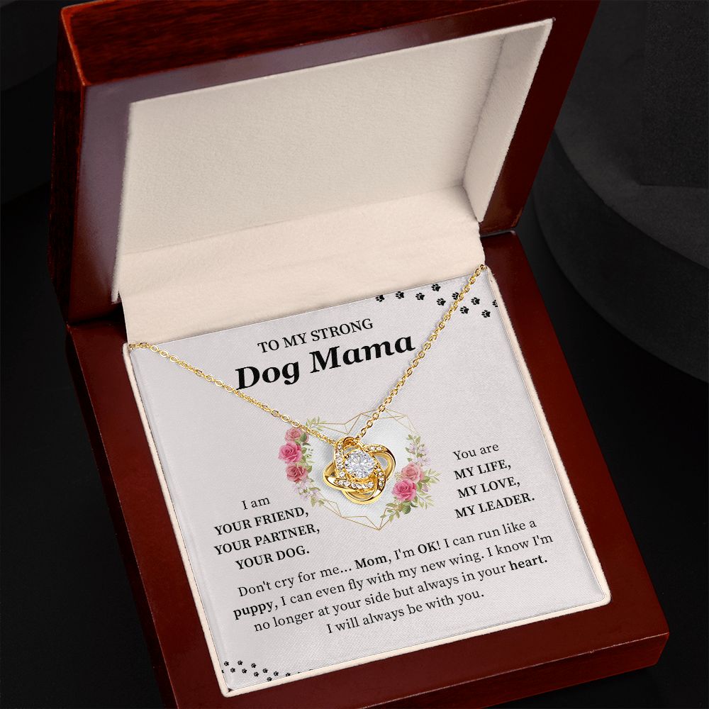To My Strong Dog Mama - I Will Always Be With You, Mother's Day Birthday Gifts For Dog Mom From Son/Daughter