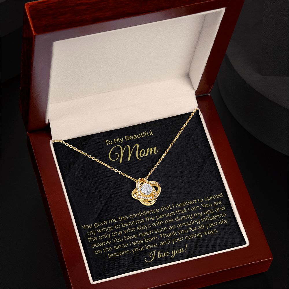 To My Beautiful Mom Your Love And Your Caring Ways. I Love you