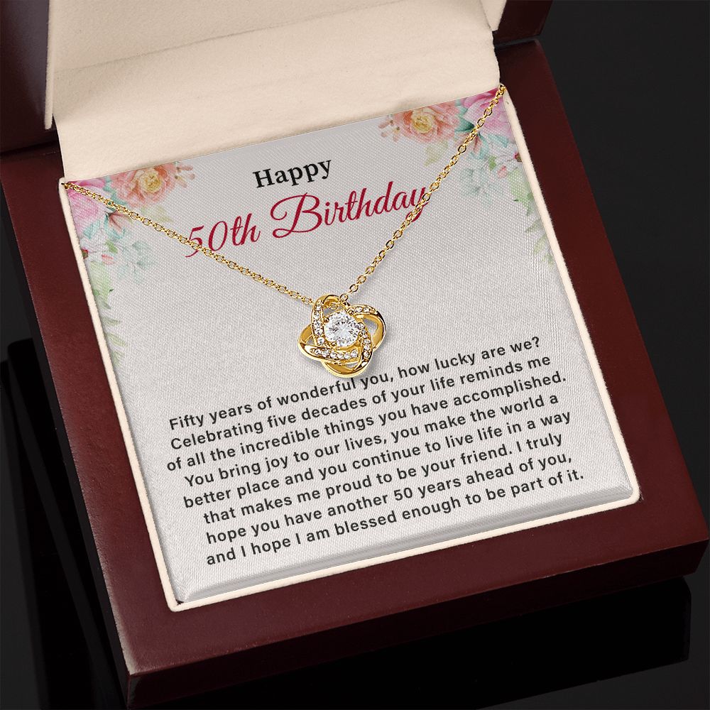 Happy 50th Birthday I Hope I Am Blessed Enough To Be Part Of It