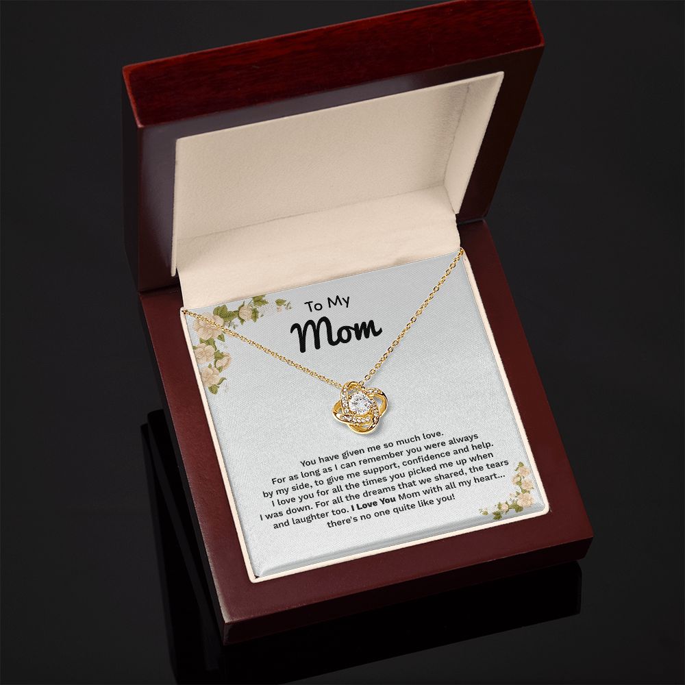 To My Mom I Love You Mom With All My Heart There's No One Quite Like you