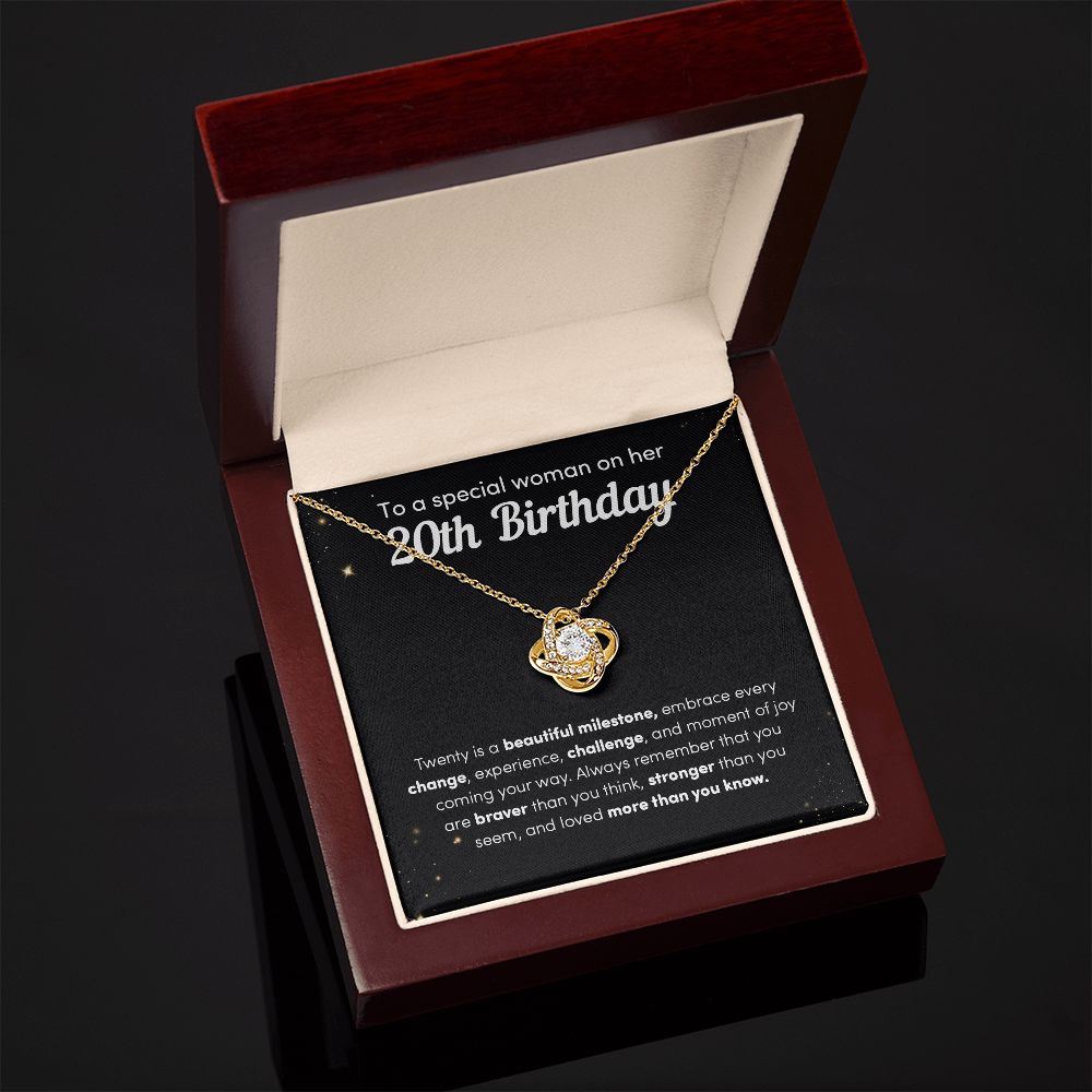 To A Special Woman On Her 20th Birthday Twenty Is A Beautiful Milestone
