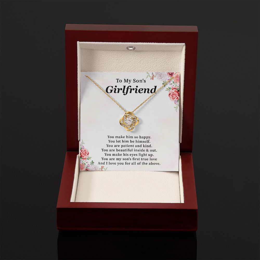 To My Son's Girlfriend I Love You For All Of The Above