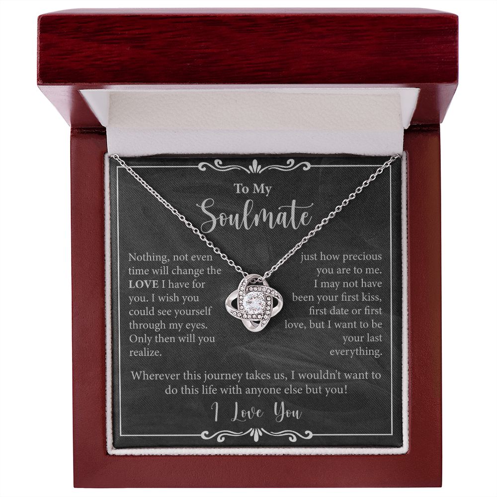 Soulmate Necklace Gift for Her – Romantic Jewelry