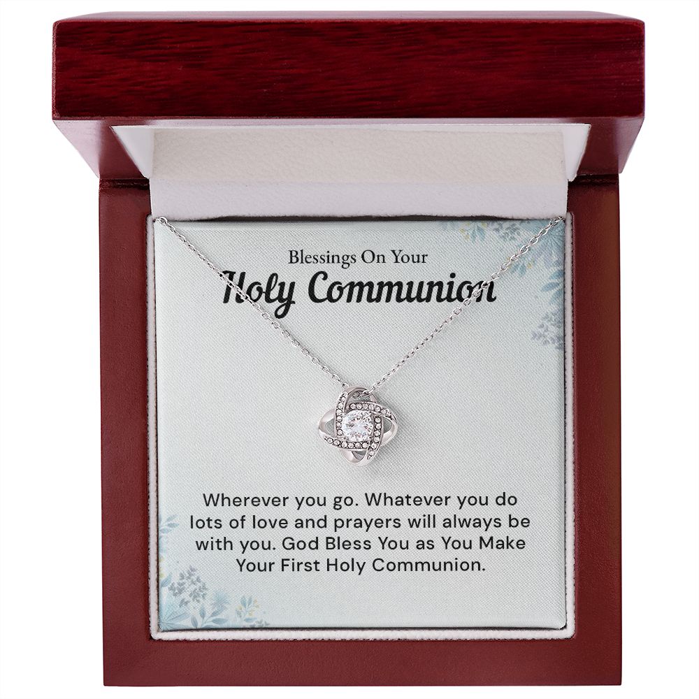 Blessings on Your Holy Communion. May God Bless You as You Make Your First Holy Communion