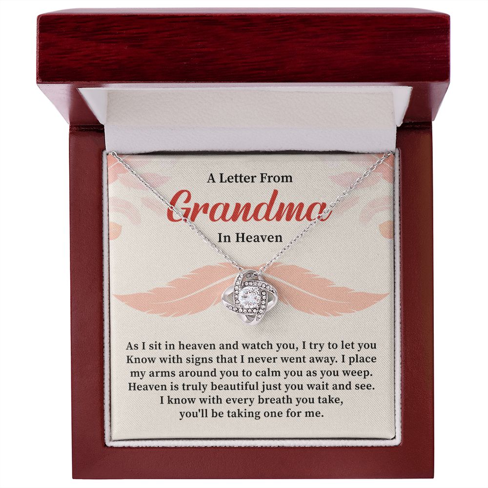 A Little From Grandma In Haven I know With Every Breath You Take You'll Be Taking One For Me