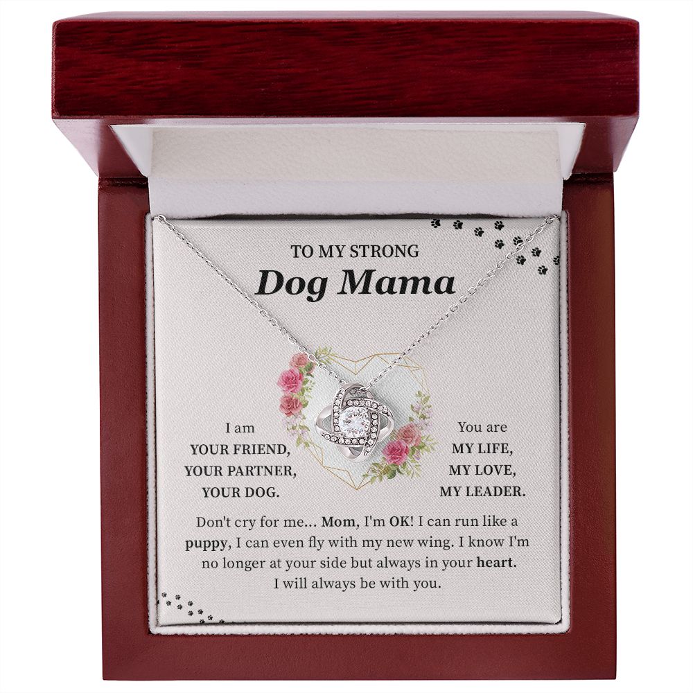 To My Strong Dog Mama - I Will Always Be With You, Mother's Day Birthday Gifts For Dog Mom From Son/Daughter