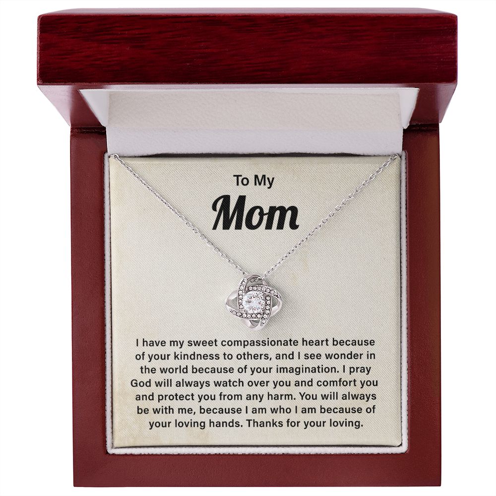 To My Mom I See Wonder In The World Because Of Your Imagination, Thanks For Your Loving