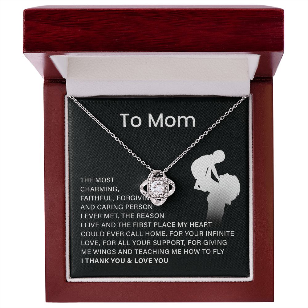To Mom Me Wings And Teaching Me How To Fly I Thank You- Love You