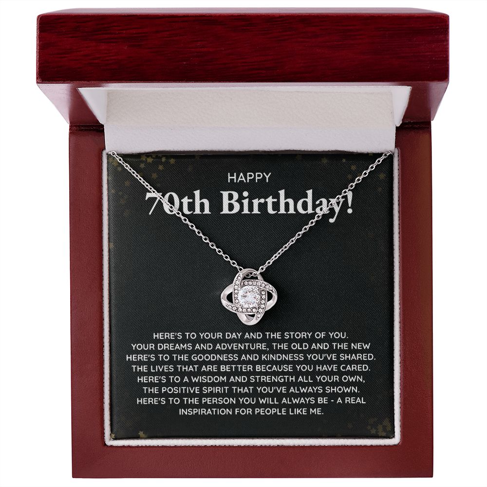 Happy 70th Birthday Here's To Your Day And The Story Of You
