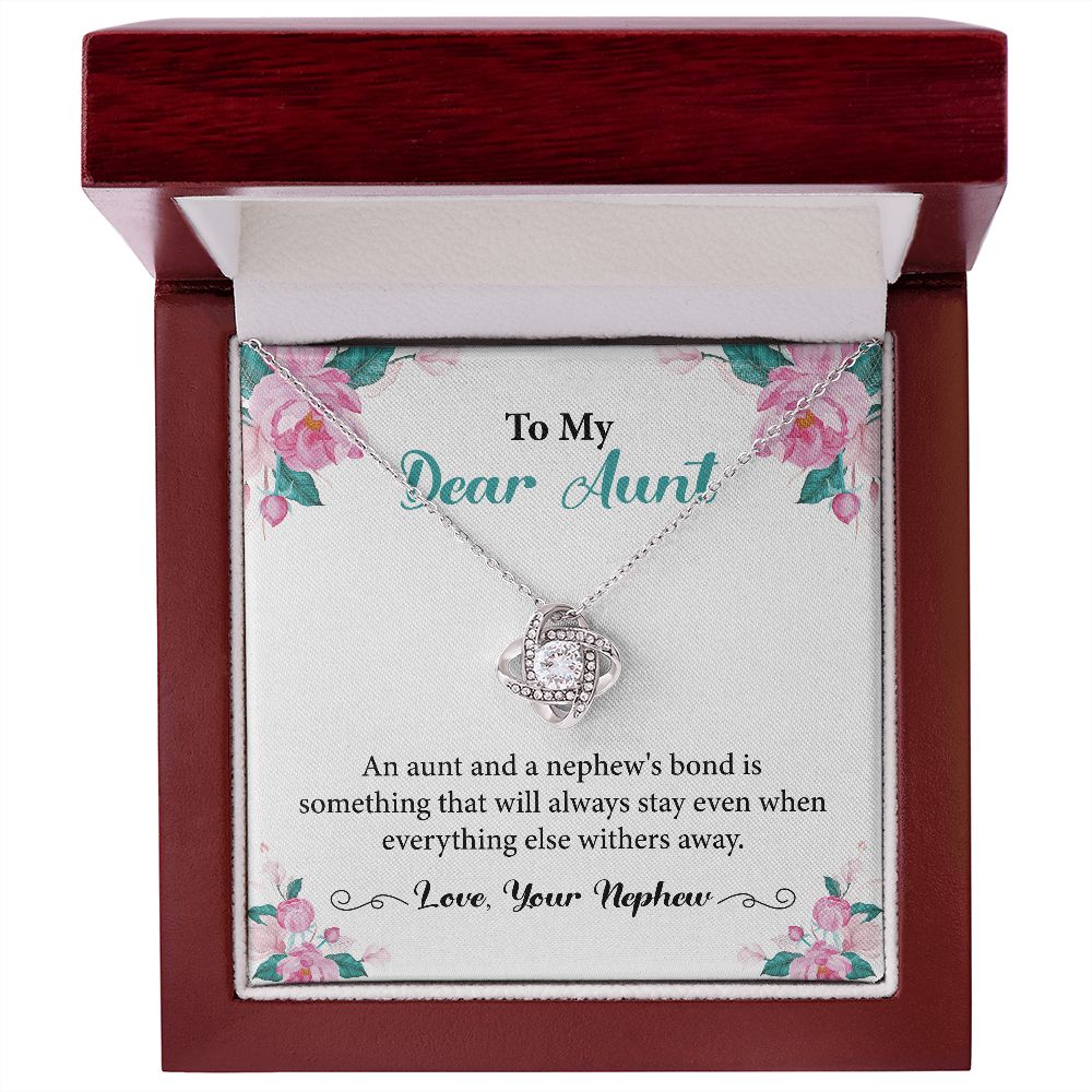 To My Dear Aunt Love, Your Nephew