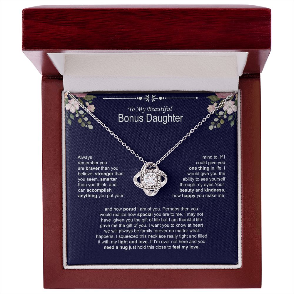 Bonus Daughter Necklace from Stepmom or Stepfather