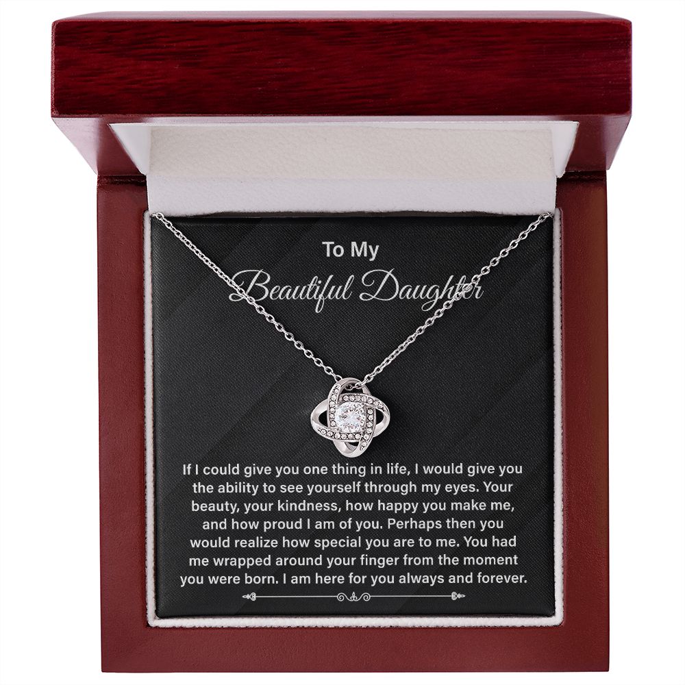 To My Beautiful Daughter I am Here For You Always And Forever