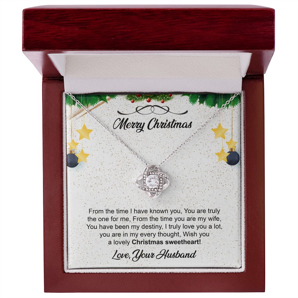 To My Wife From Husband Marry Christmas
