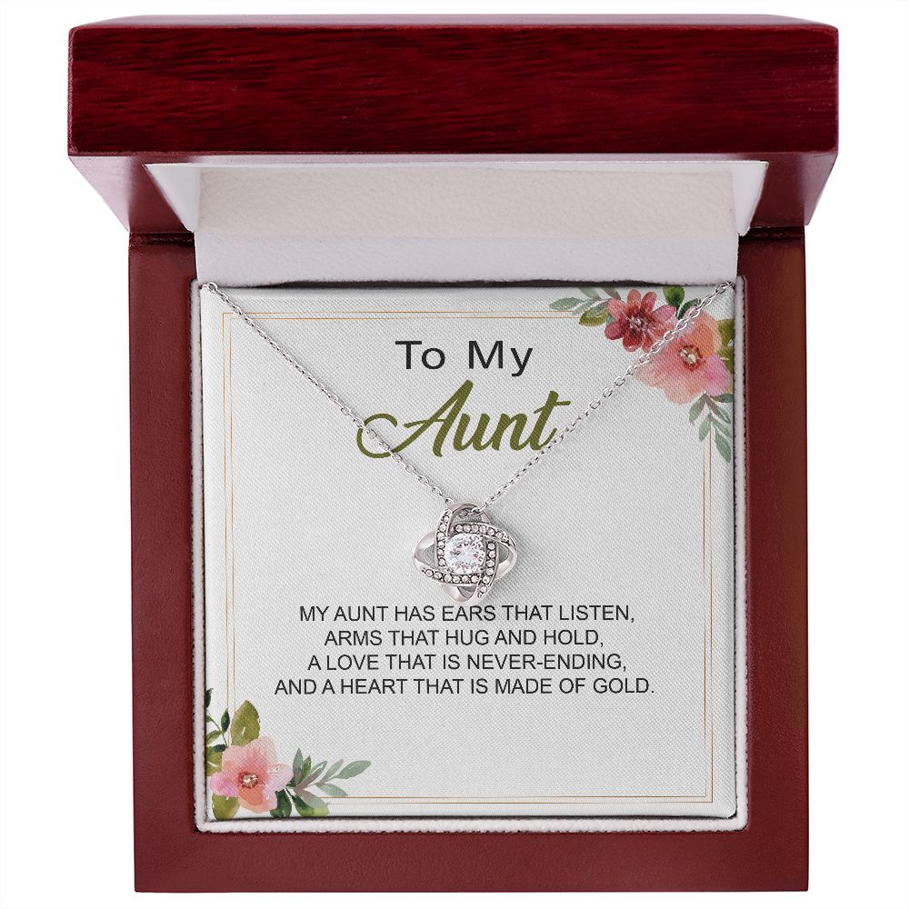 To My Aunt A heart That Is made of Gold