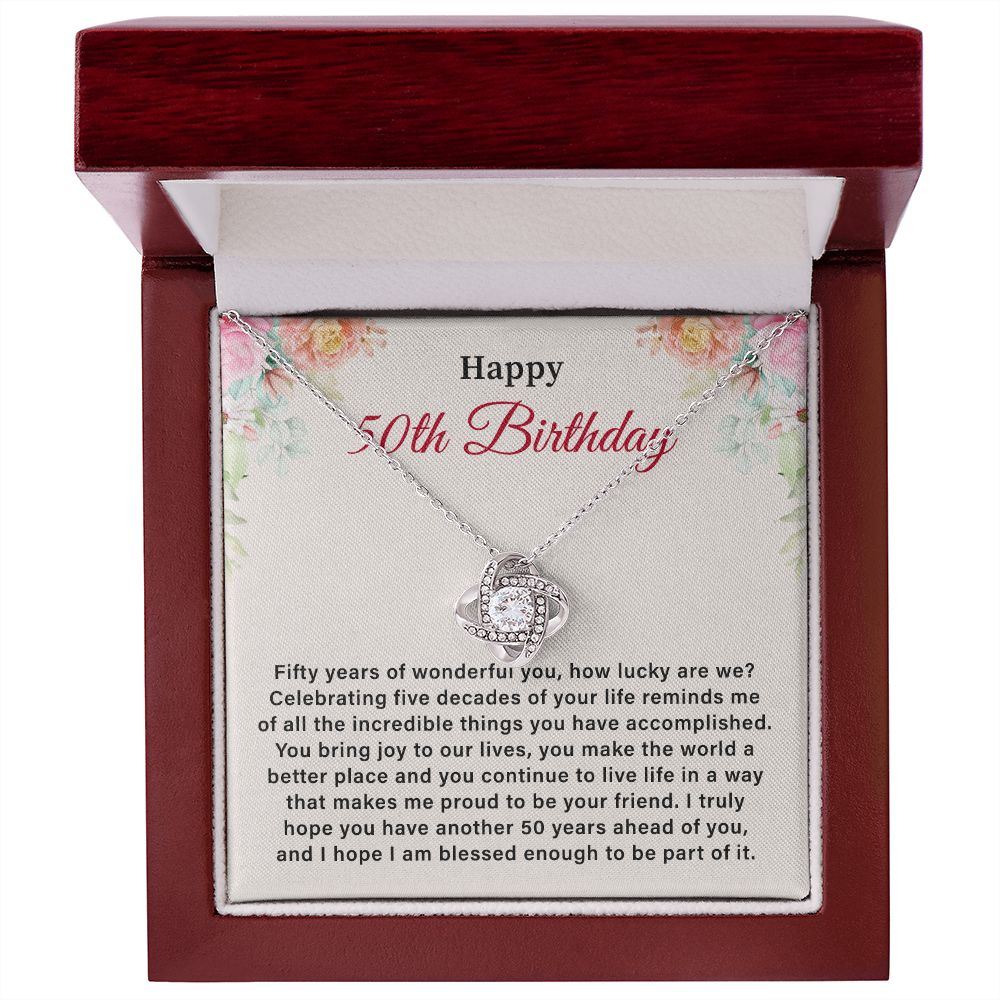 Happy 50th Birthday I Hope I Am Blessed Enough To Be Part Of It