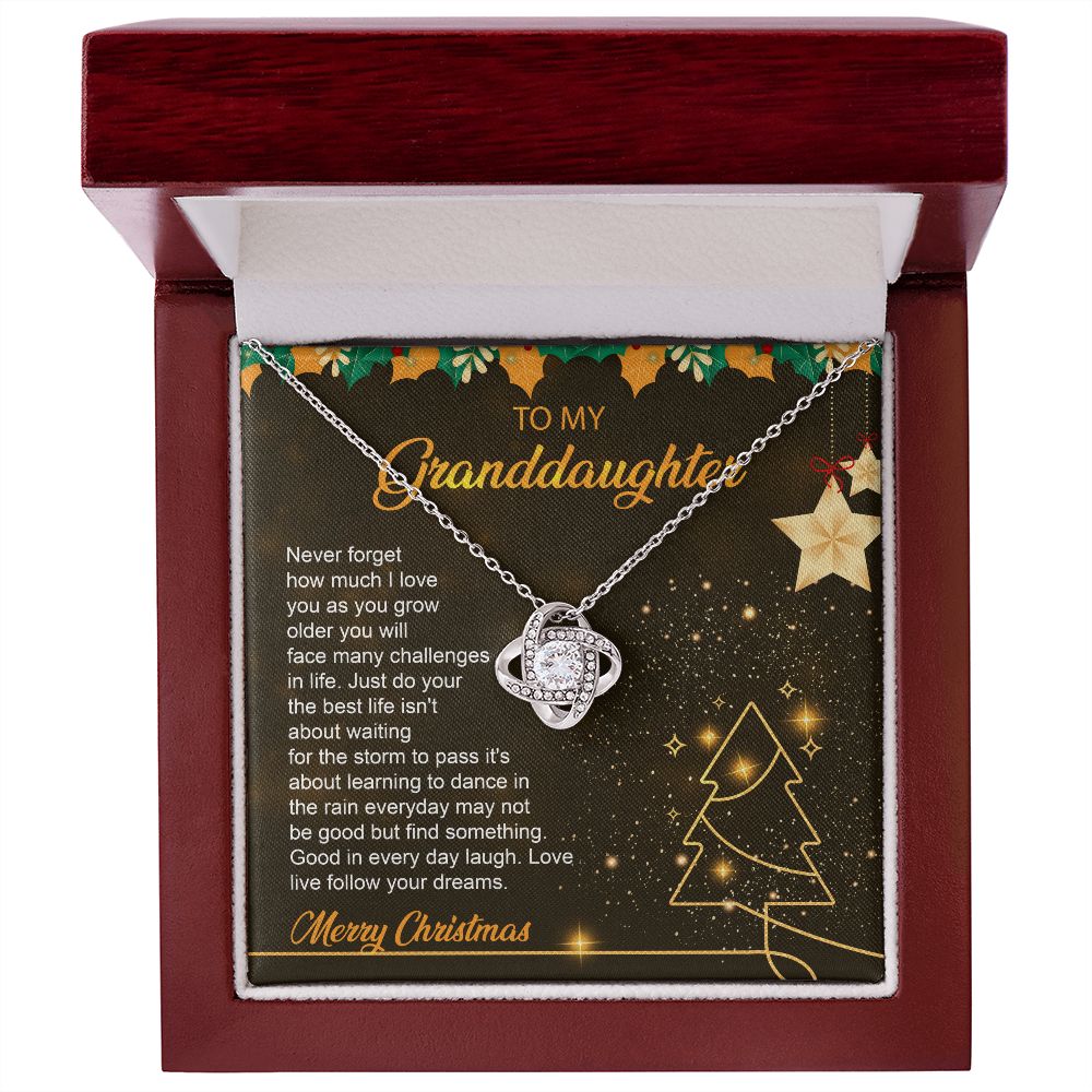 To My Granddaughter Marry Christmas