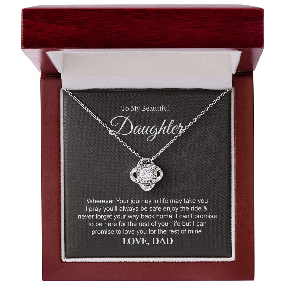 To My Daughter – Journey of Life Necklace