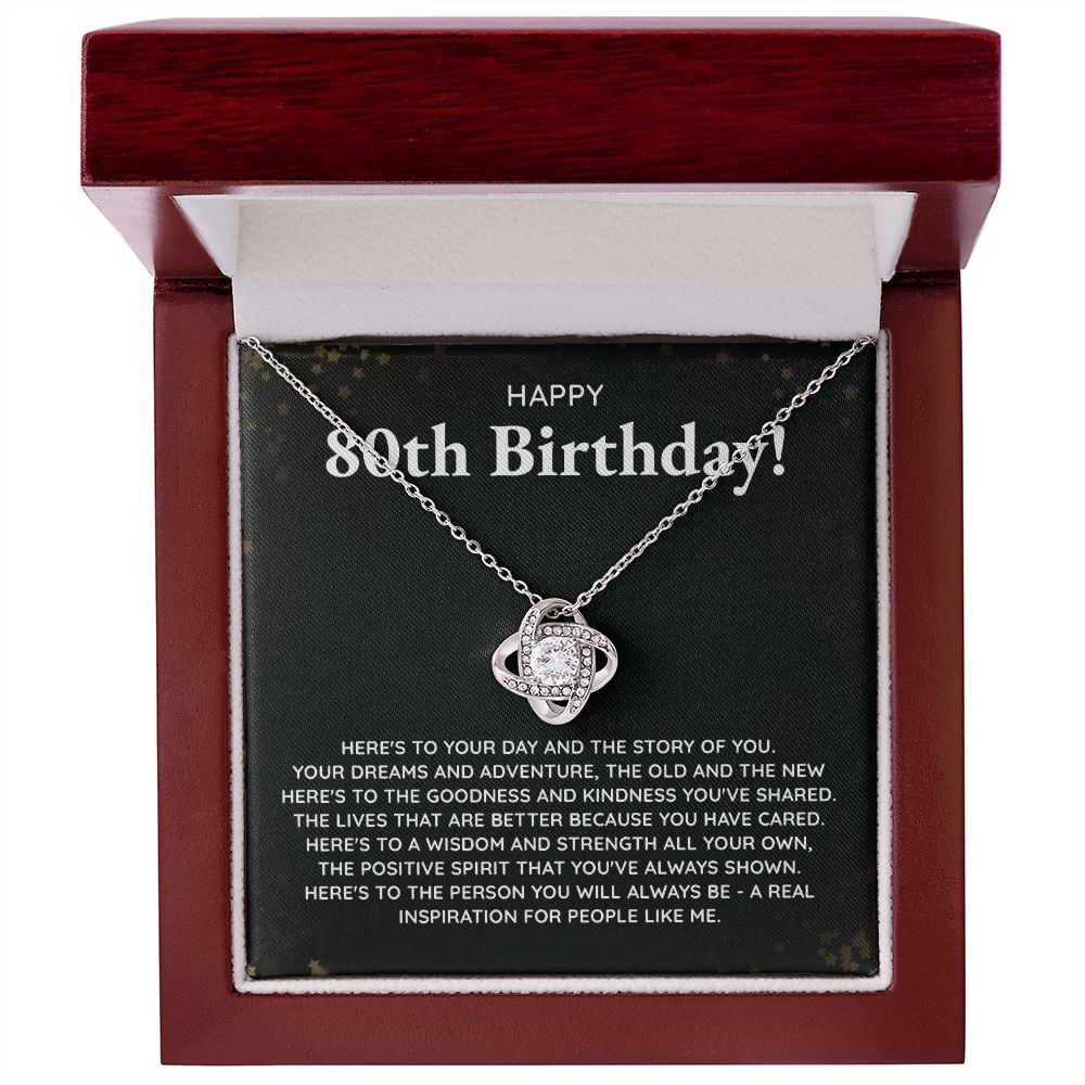 Happy 80th Birthday Here's To Your Day And The Story Of You