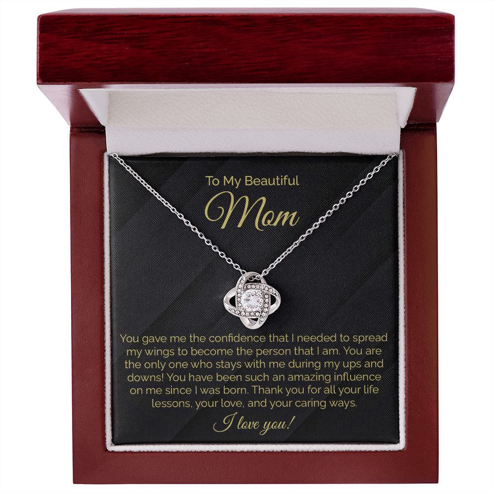 To My Beautiful Mom Your Love And Your Caring Ways. I Love you
