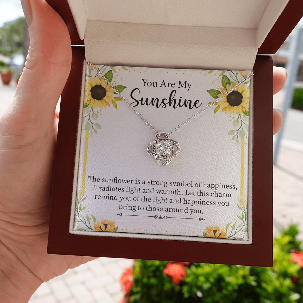 Necklace Gift For Sunshine with Message Card