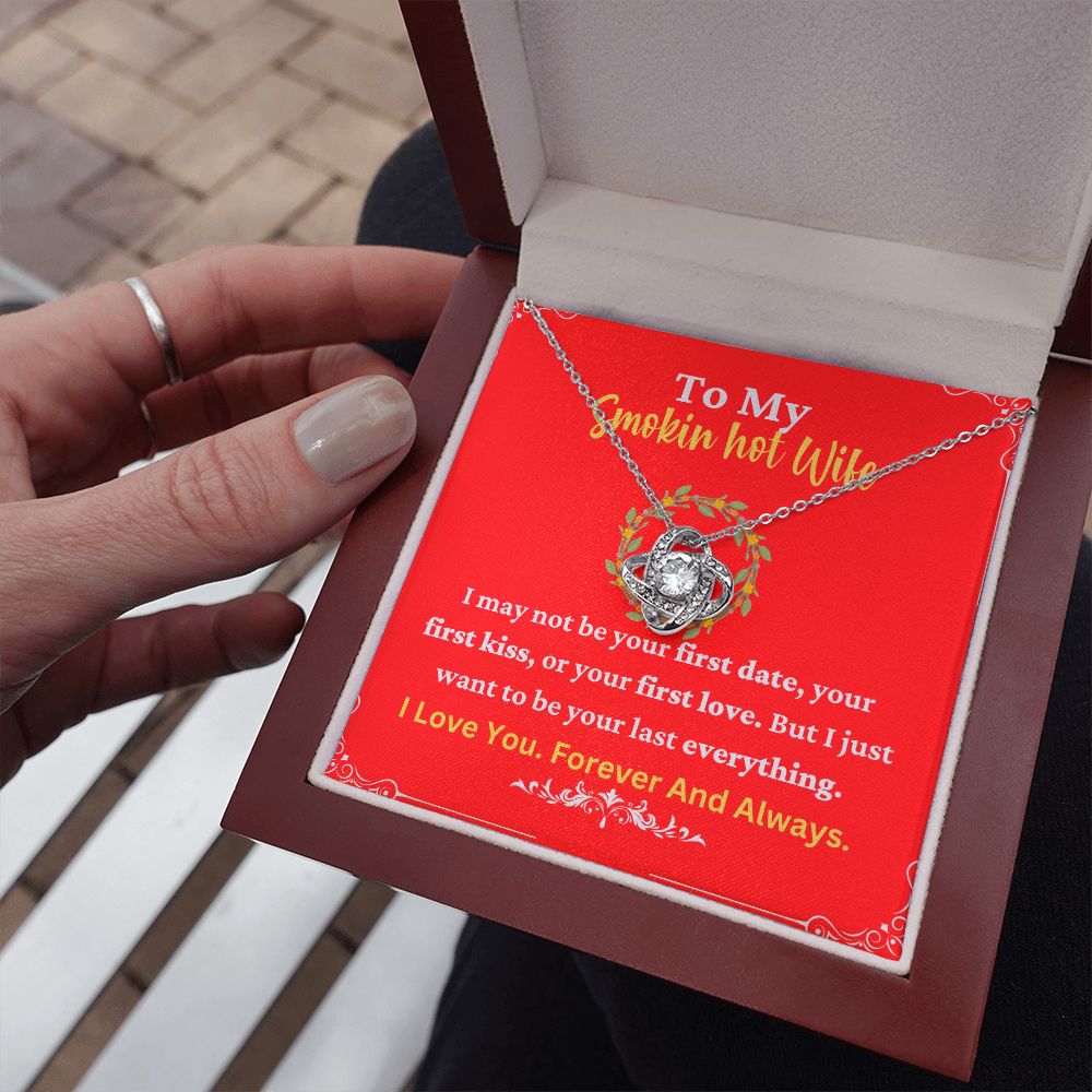 Smokin Hot Wife Necklace Bold Romantic Gift