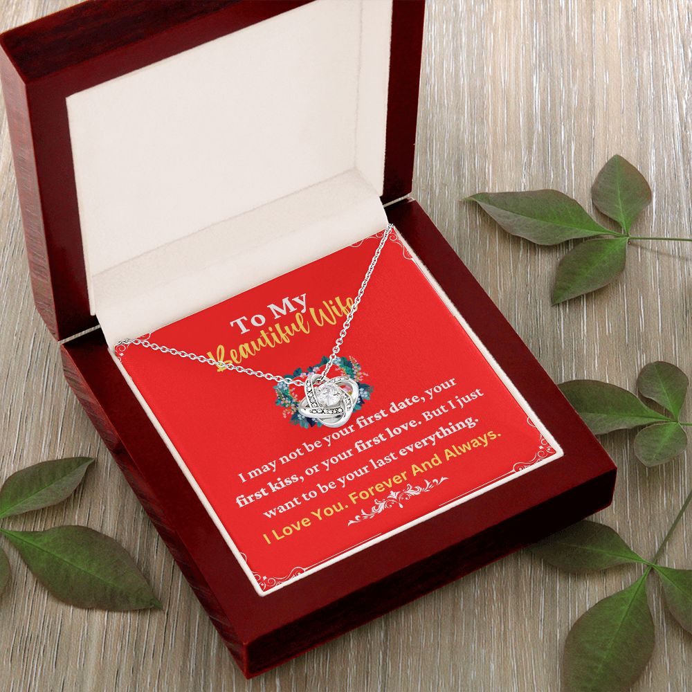 Wife Necklace Gift with Forever Love Message