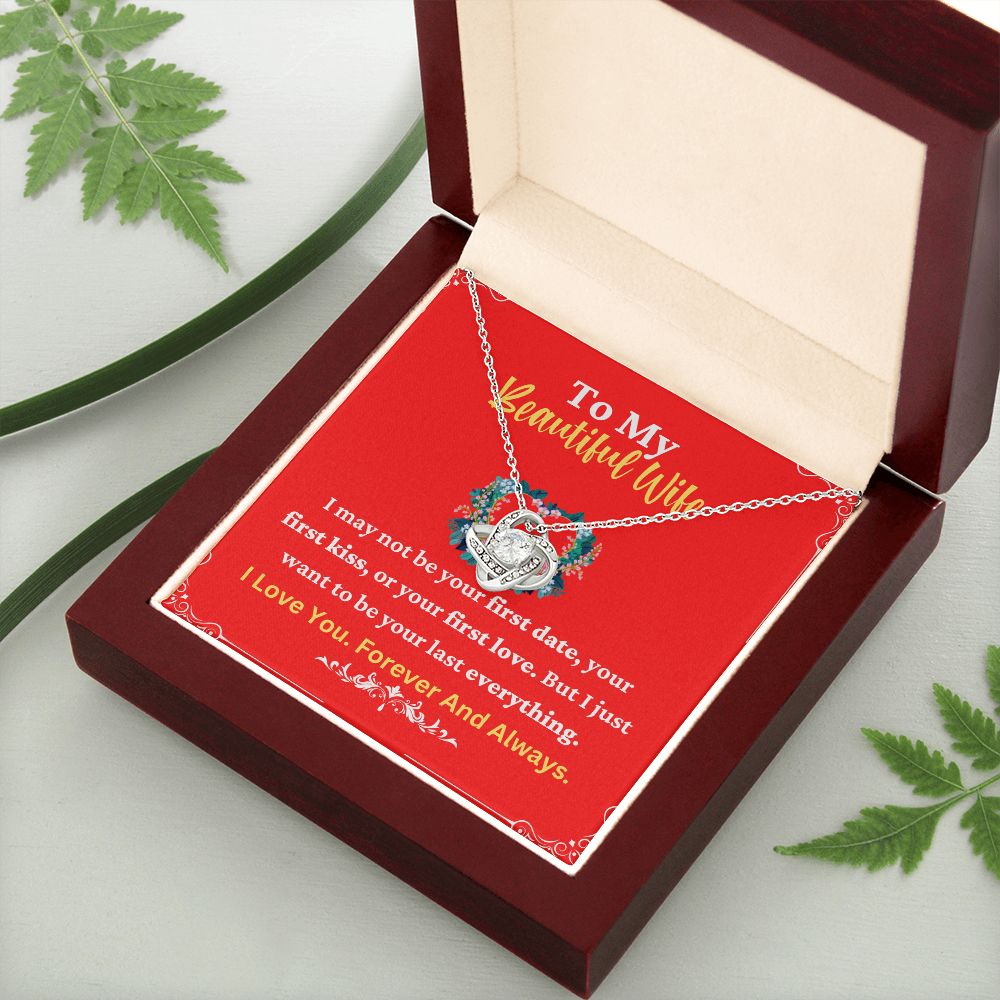 Wife Necklace Gift with Forever Love Message