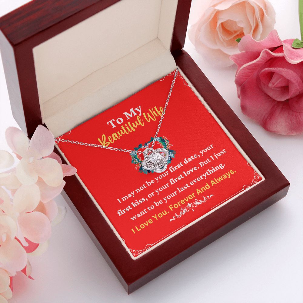 Wife Necklace Gift with Forever Love Message