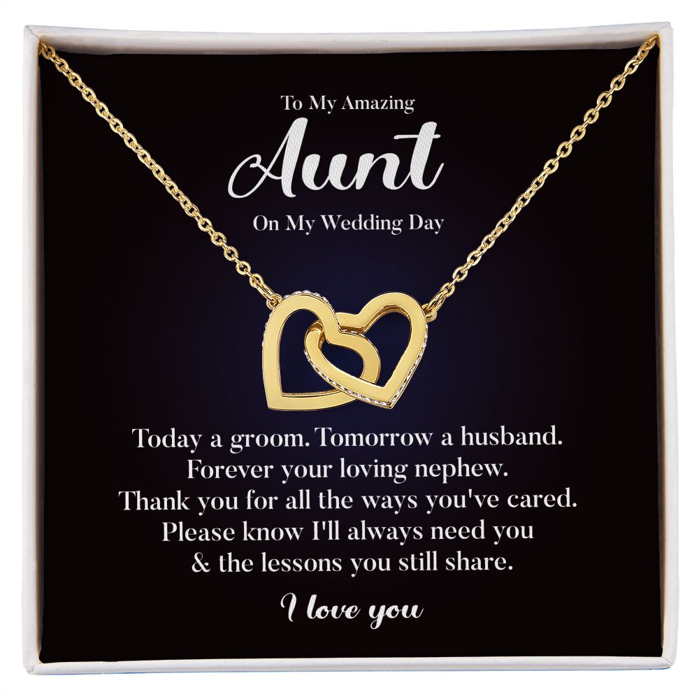 To My Amazing Aunt On My Wedding Day I Love You