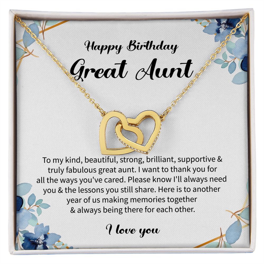 Happy Birthday Great Aunt I want To Thank You For All The Ways Lessons You Still You